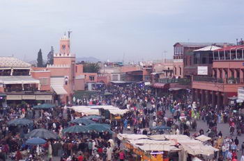 Marrakech “ Piazza Jemaa el Fna”