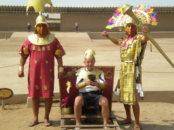 In vespa in Sudamerica