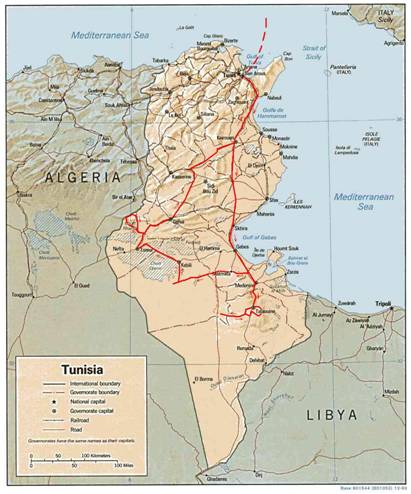 Viaggio in moto in Tunisia